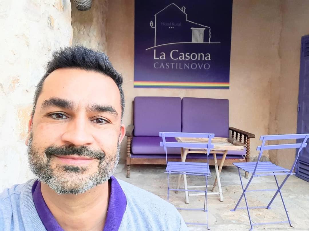 La Casona De Castilnovo - Gay Men Only Pension Valdesaz Buitenkant foto