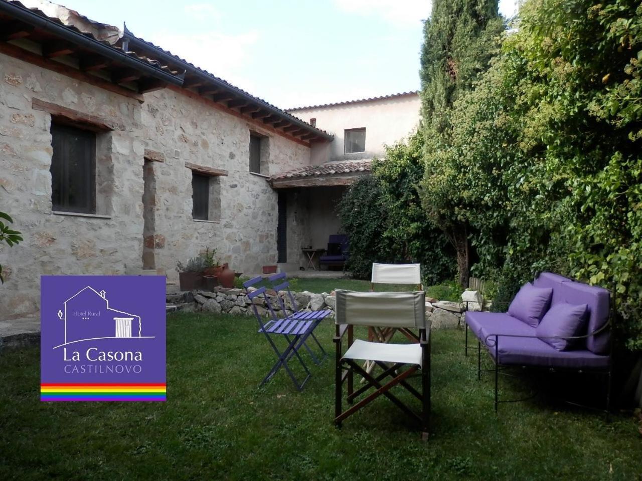 La Casona De Castilnovo - Gay Men Only Pension Valdesaz Buitenkant foto
